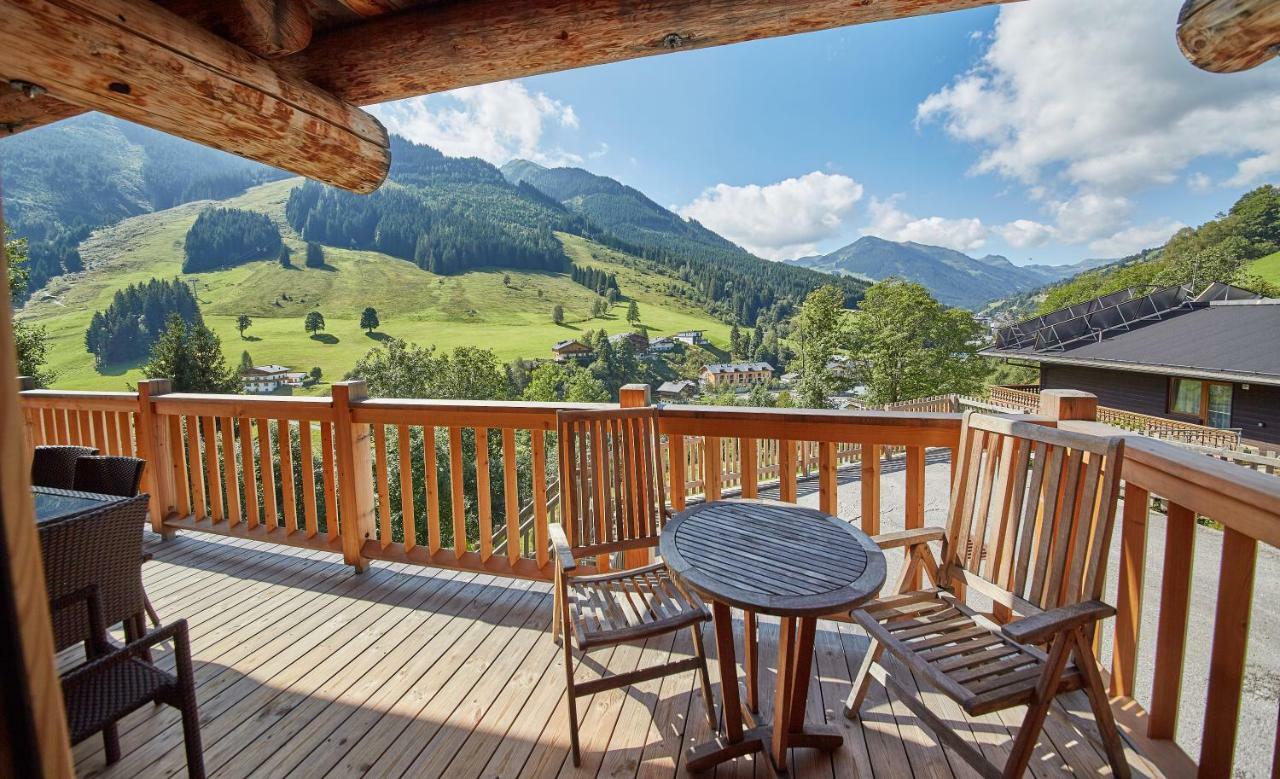 Вилла Chalets Blockhaus Saalbach By Holidayflats24 Экстерьер фото