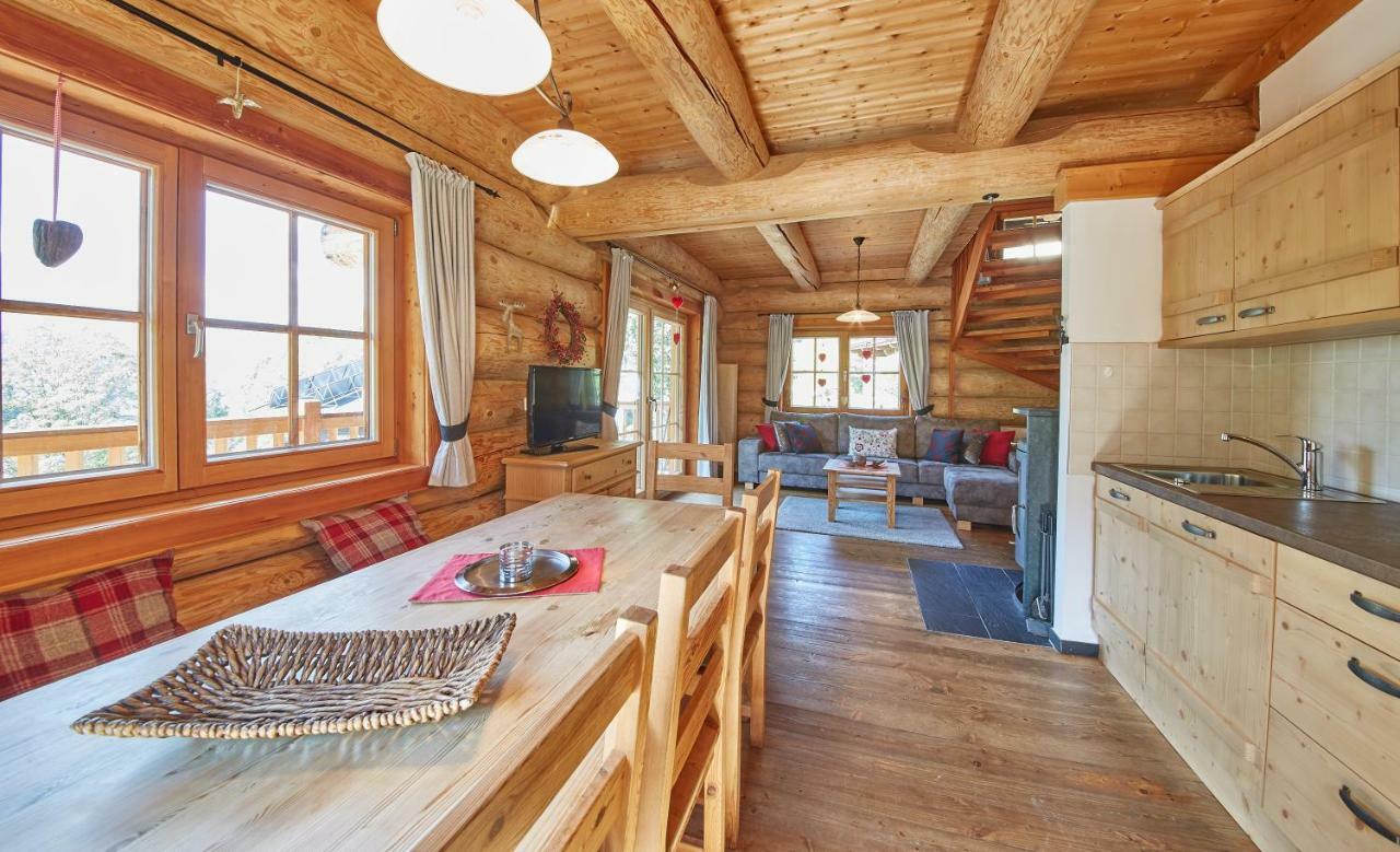 Вилла Chalets Blockhaus Saalbach By Holidayflats24 Экстерьер фото