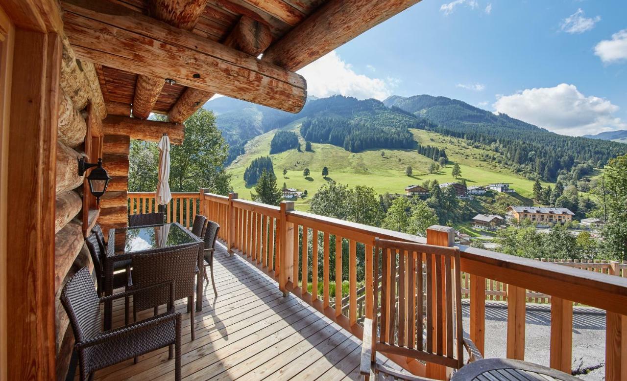 Вилла Chalets Blockhaus Saalbach By Holidayflats24 Экстерьер фото